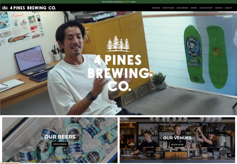 4 Pines Beer project preview
