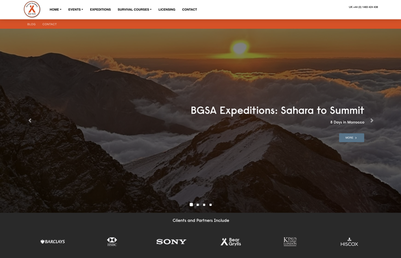 Bear Grylls Survival Academy project preview